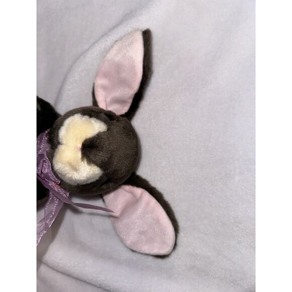 Commonwealth 2003 Brown Cream Bunny Rabbit Plush Stuffed Animal Lop Eared Easter - Picture 12 of 12